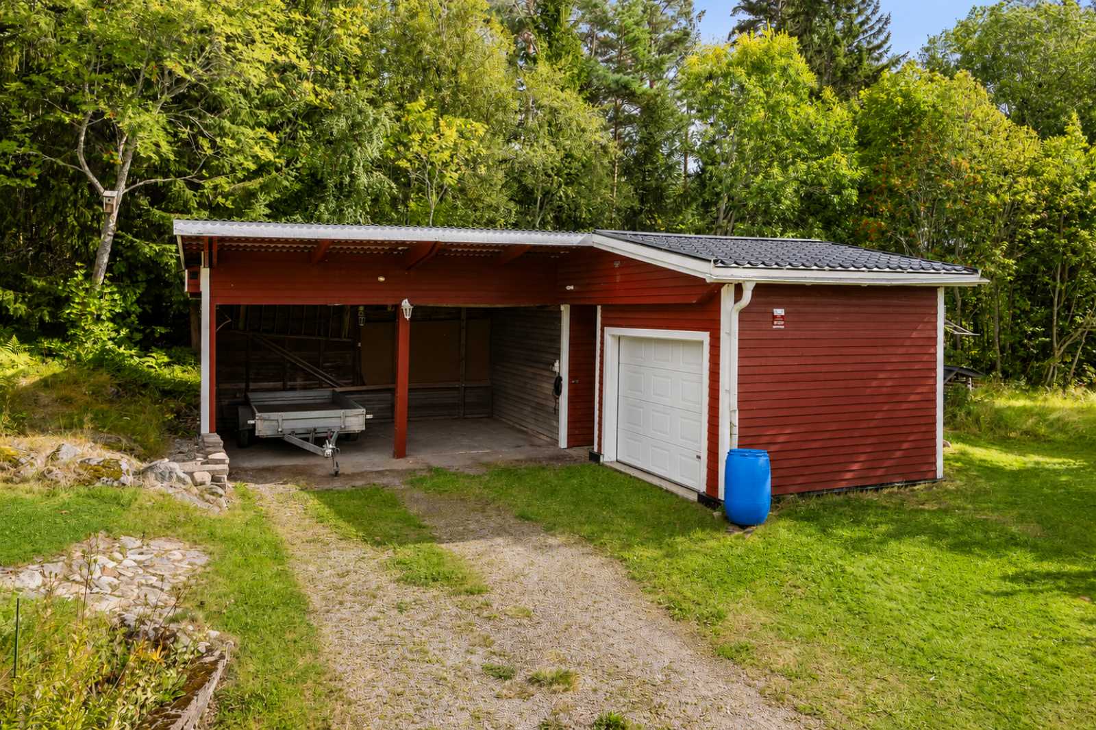 Carport   förråd 