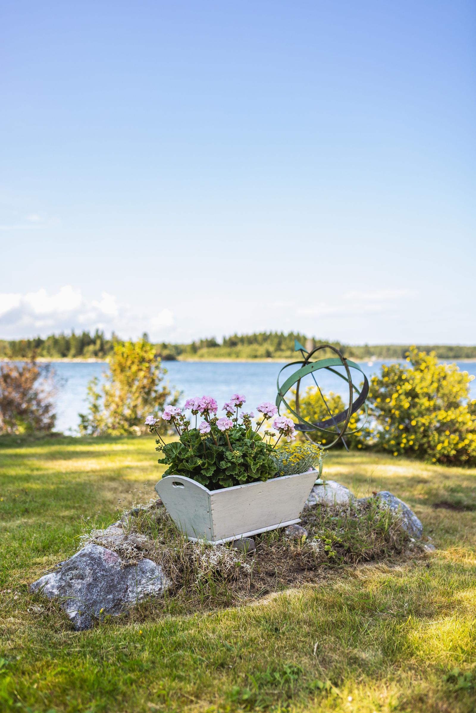 På tomten