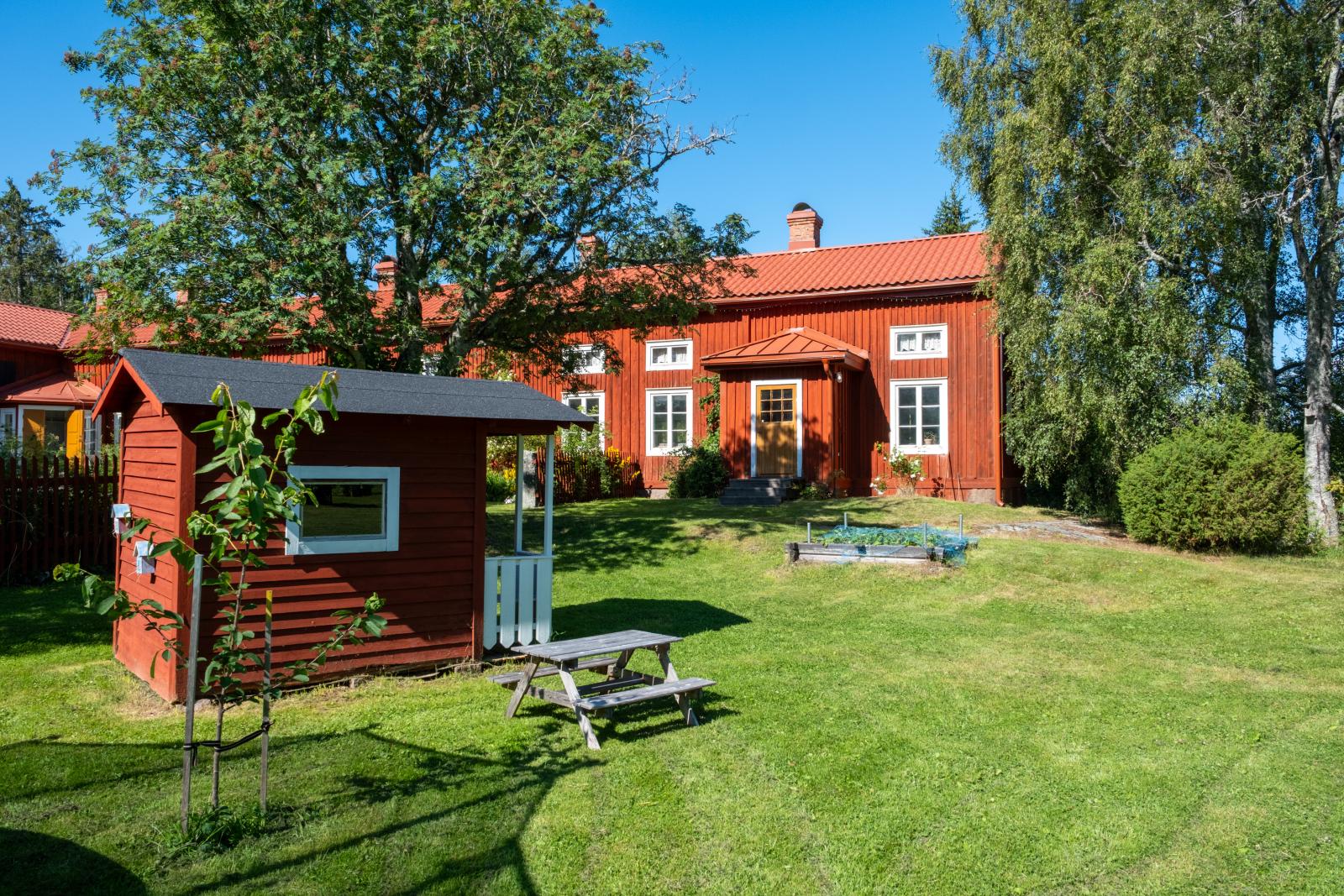 I trädgården