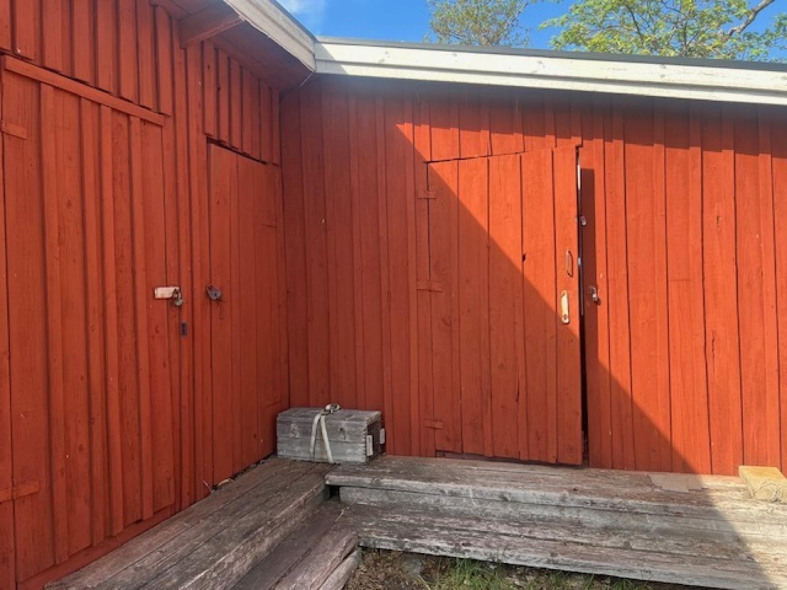 Vedbod, förråd, tc mm