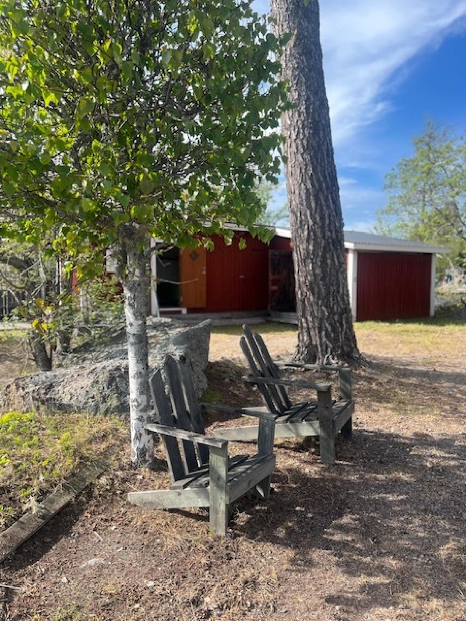 Gästrum, vedbod, förråd, tc