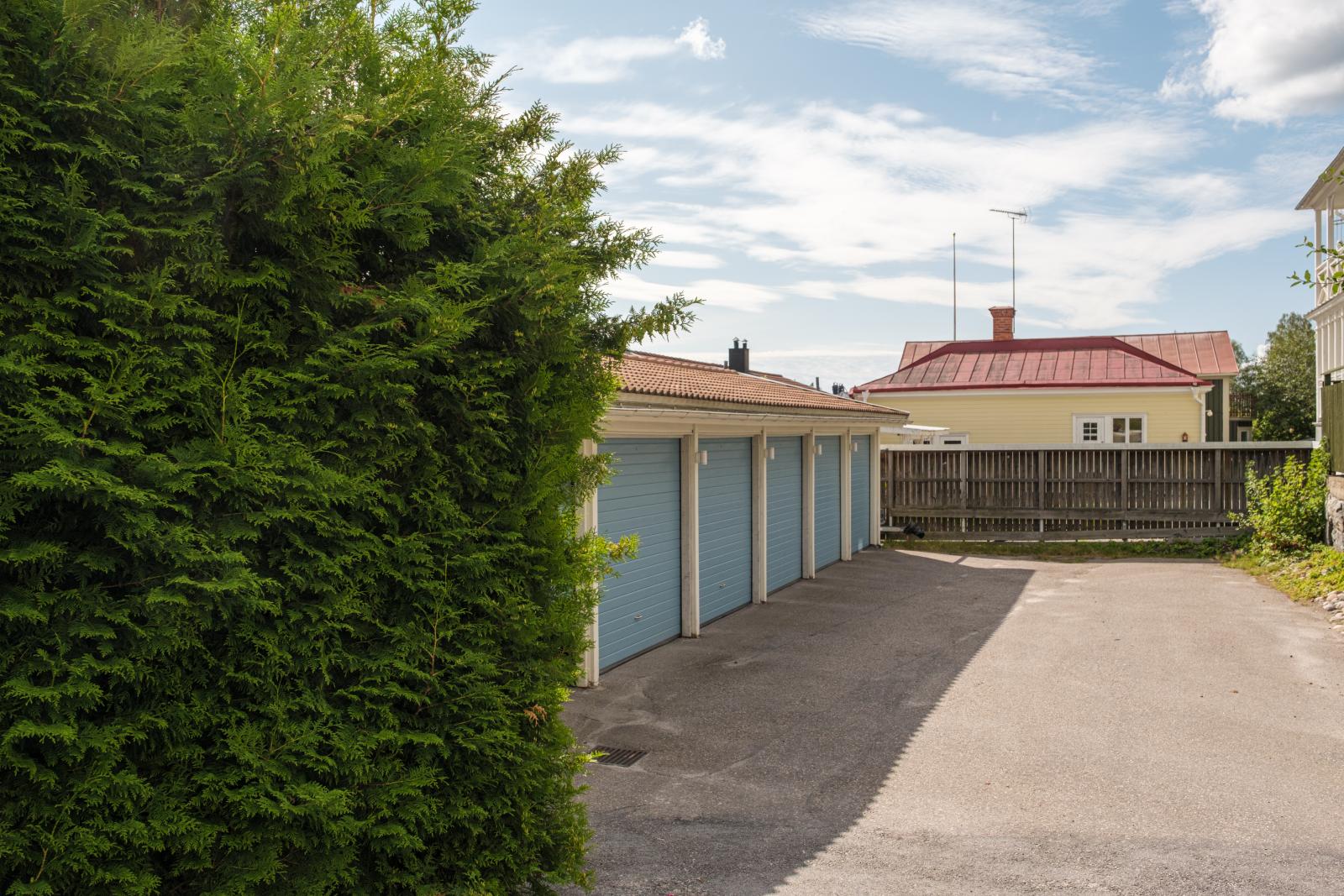 garage som ingår i avgiften