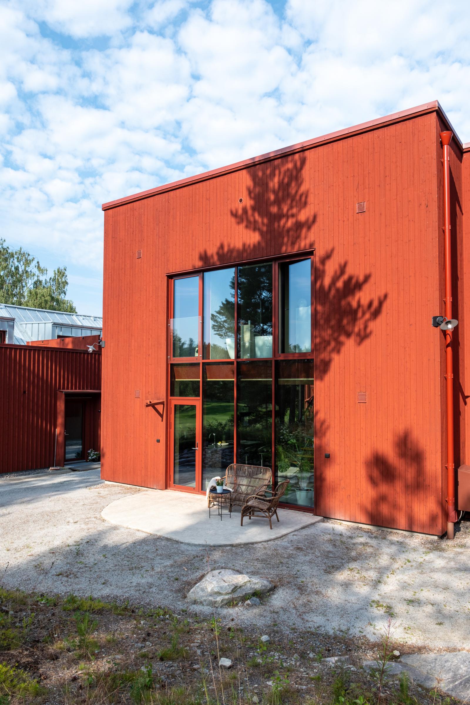 Exteriör  baksida