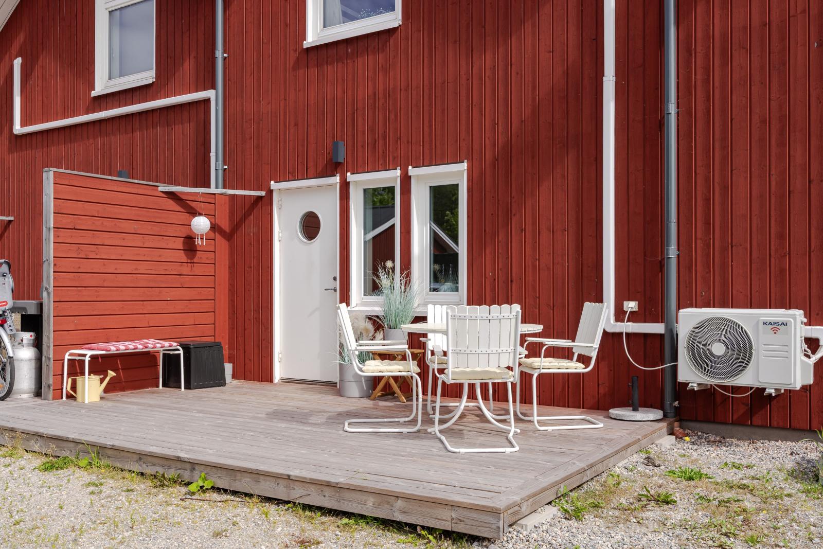 Uteplats framsida