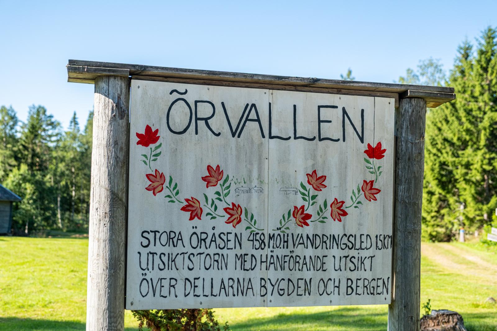 Områdesbild Örvallen