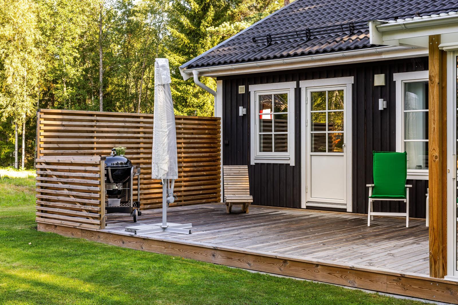 Öppen veranda