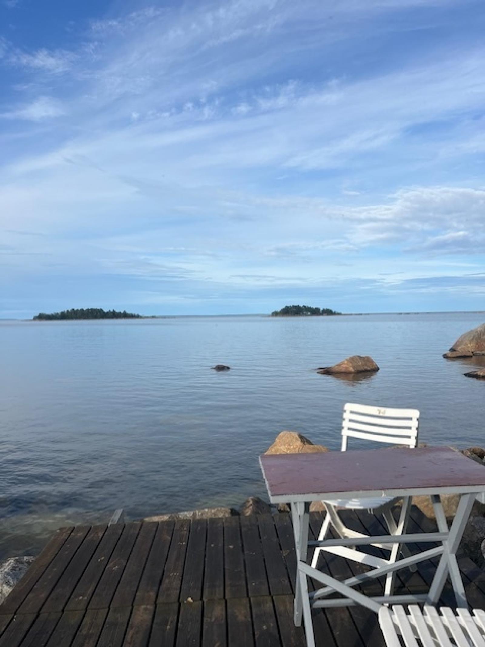 Veranda vid havet