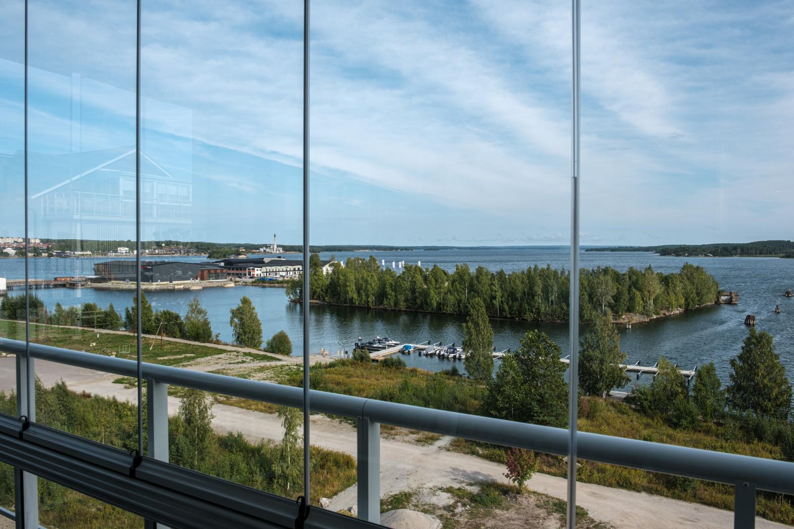 Fantastisk utsikt mot havet